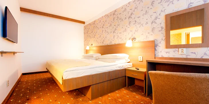 Hotel vám může garantovat komfortní ubytování, různé gastronomické pochoutky a širokou nabídku wellness služeb.