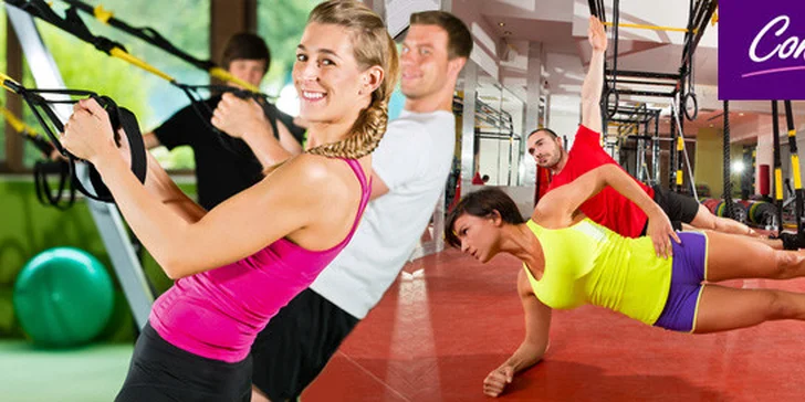 2 nebo 5 lekcí TRX s trenérkou ve fitness Contours