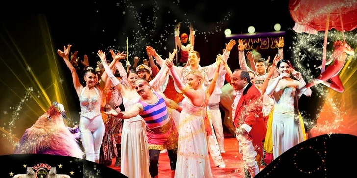 Show italského cirkusu Medrano