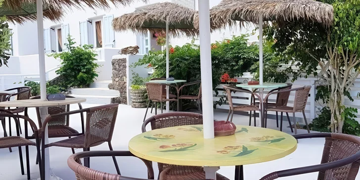 Kamarela Studios ztělesňují to nejlepší z tradiční architektury ostrova Santorini.