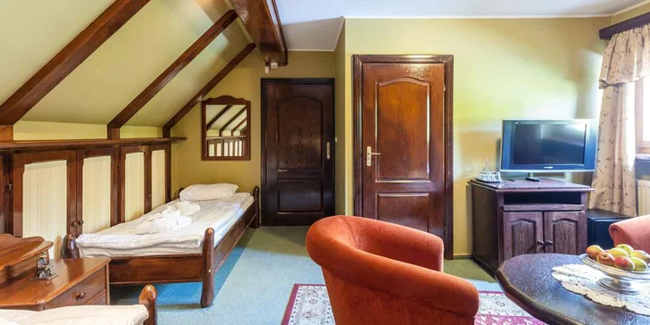 Ve všech typech ubytování je koupelna s vanou nebo sprchovým koutem, minibar, satelitní TV a Wi-Fi.