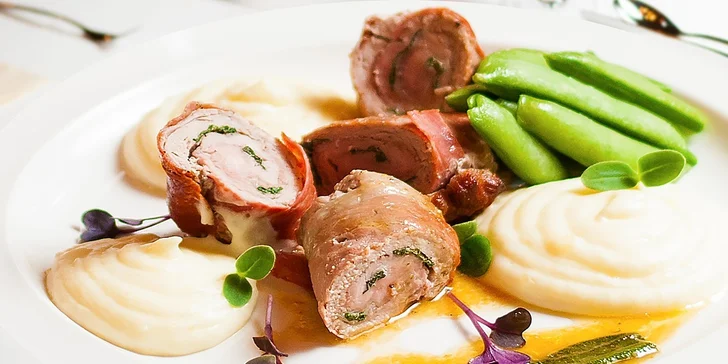 4-chodové degustačné menu pre 1 alebo 2 osoby v hoteli Hradná Brána