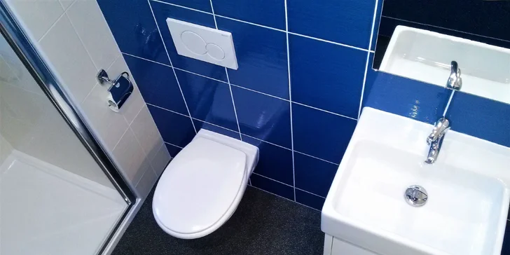 Vždy budete mít svou koupelnu s toaletou.