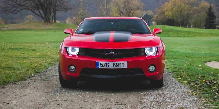 Jízda v supersportu Chevrolet Camaro na 15–60 min. nebo den i dva