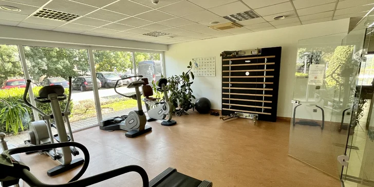 Fitness můžete využívat neomezeně.