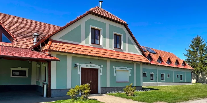 Dovolenka na statku s koňmi pri Kroměříži: raňajky alebo polpenzia, možnosť jazdy na koni