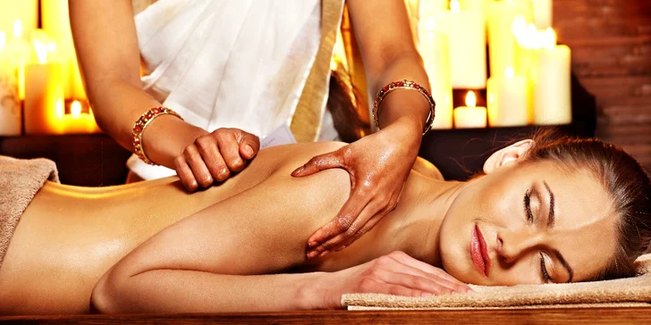Ájurvédská harmonizační masáž celého těla: 90 min. relaxu pro 1 osobu