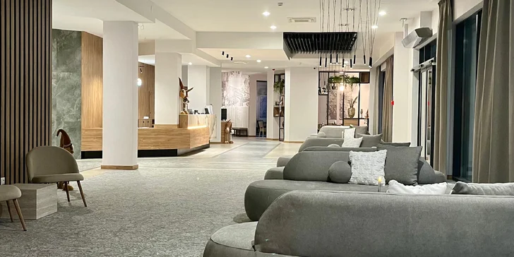 Hotel je moderne zariadený.
