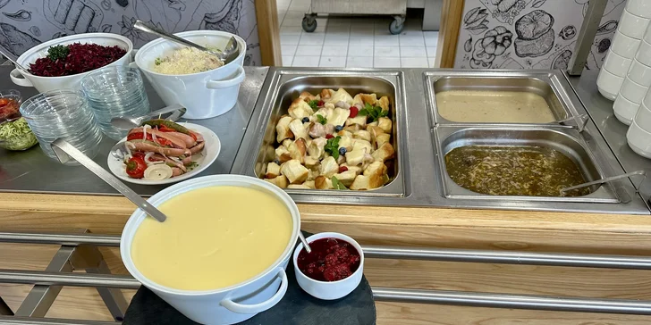 Vouchery na all you ca eat lze využít pouze v sobotu a neděli. 