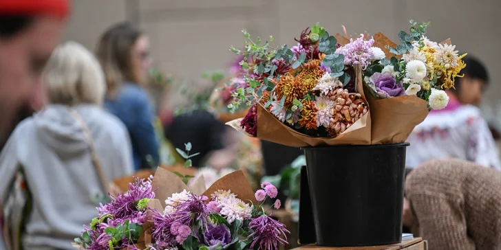 Uvidíte exponáty a aranžmány od floristických tímov a budete mať čas aj na nákupy.