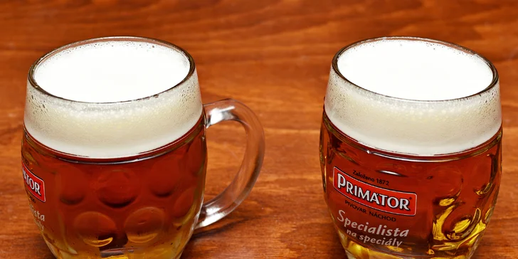 Na čepu mají kromě Janka také piva z pivovaru Primátor, Summer ALE a Pilsner Urquell.