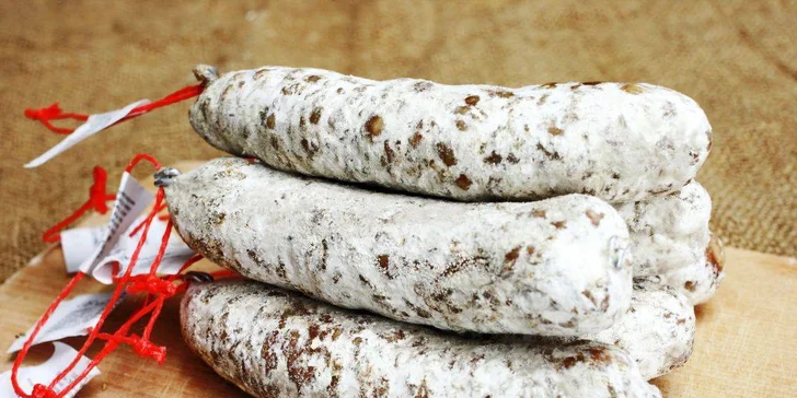 Saucisson s kančím masem