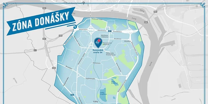 Zóna donášky Petržalka