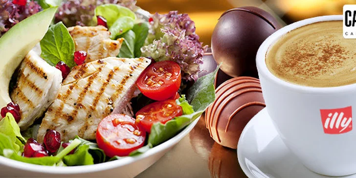 Salátové menu pro dva i otevřený voucher na cokoli