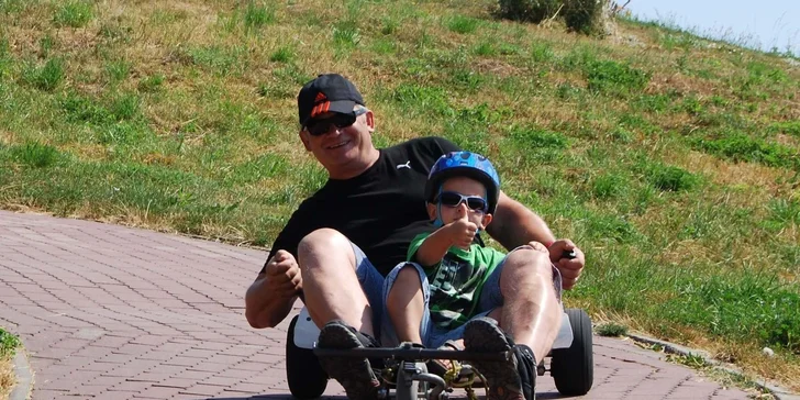 Jízda ve dvou je bezva zážitek pro oba!