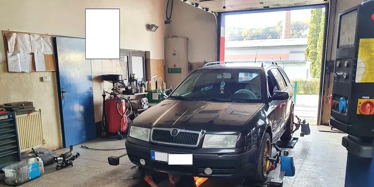 V cene voucheru je započítané vyváženie vrátane vyvažovacieho materiálu.