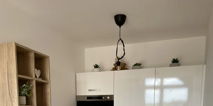 Prezidentské apartmá má i vlastní kuchyňku. 