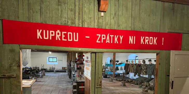 V cene voucheru je aj vstup do Múzea Československej ľudovej armády.