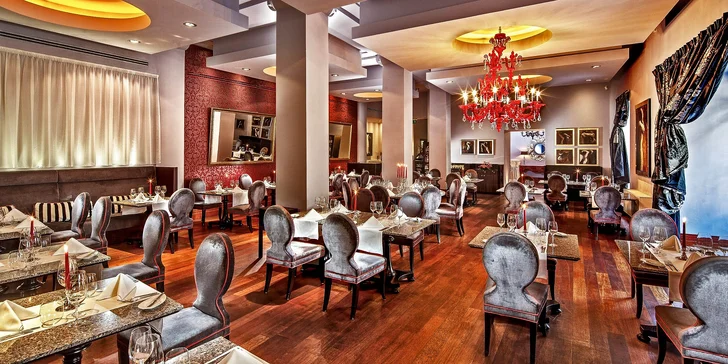 Dárkové poukazy na veškerou konzumaci v oceňované restauraci Le Grill