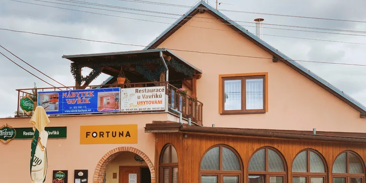  Nápoje nejsou zahrnuty v ceně voucheru, objednáte si je na místě.