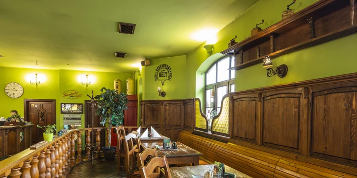 Restaurace má skvělé hodnocení.