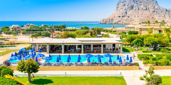 3* hotel Relax na Rhodosu: letenka, all inclusive, dětský klub Čedog, venkovní bazény a 100 metrů na pláž