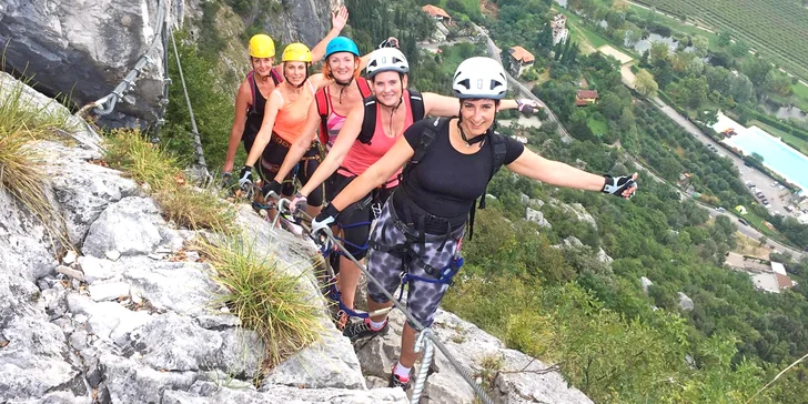 Via Ferrata Vodní brána u Semil s kurzem lezení pro 1 nebo až 3 osoby