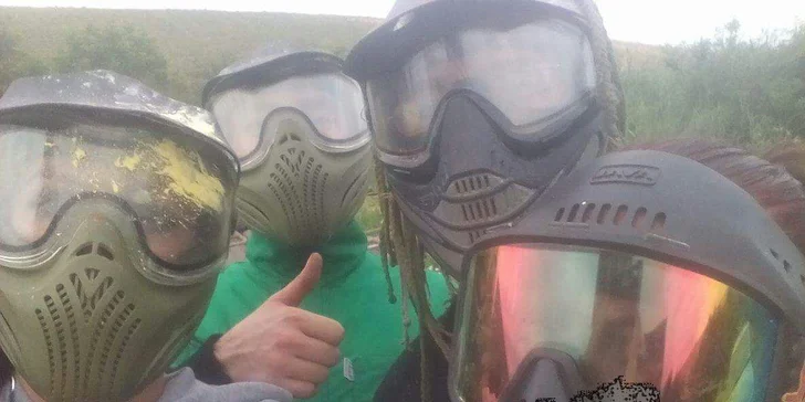Paintball stmelí každou partu.