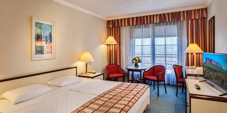 Ubytujete sa v 4* hoteli Ensana Thermal AQUA Health Spa.
