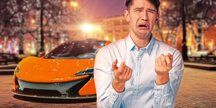 Proč brečet cestou z večírku v tramvaji nebo na chodníku, když si můžete poplakat třeba ve Ferrari?