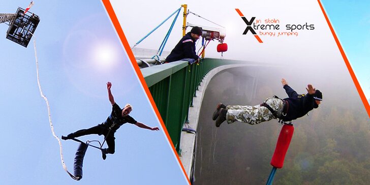 Extrémní bungee jumping pro milovníky vzrušení