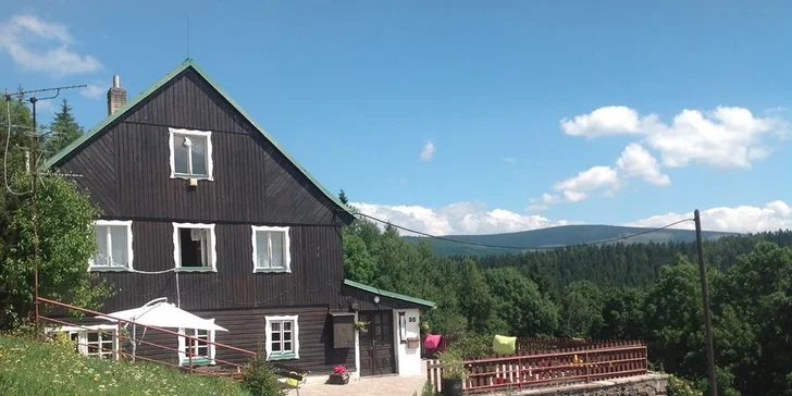 Pronájem typické krkonošské chalupy na 1 noc