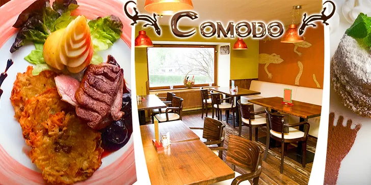 Jarní degustační menu pro dva labužníky v Comodo