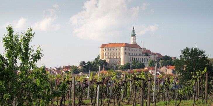 Jarní pobyt s vínem pro dva v Lednici na jižní Moravě