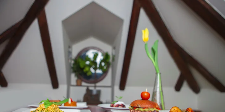 Veganské 5chodové menu pro dva v LoVeg