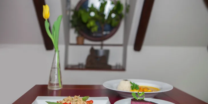 Veganské 5chodové menu pro dva v LoVeg