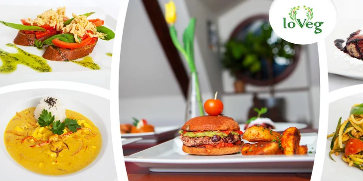 Veganské 5chodové menu pro dva v LoVeg