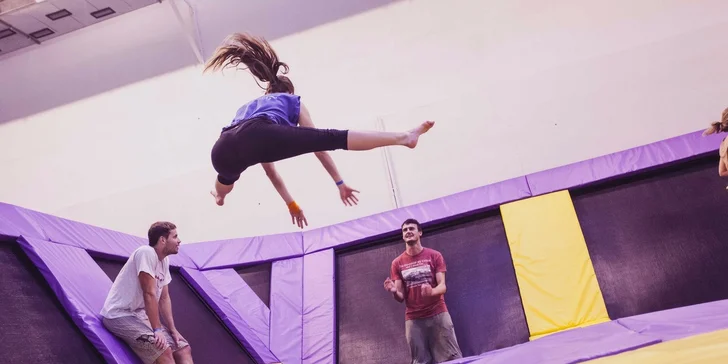 60 minut na trampolínách v Jumpparku - buďte fit a štíhlejší