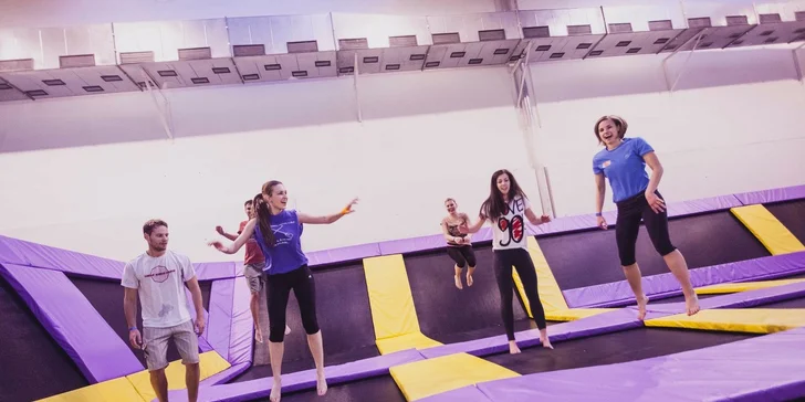 60 minut na trampolínách v Jumpparku - buďte fit a štíhlejší
