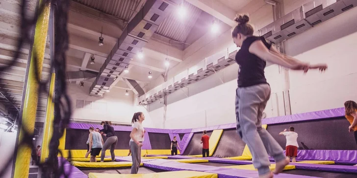 60 minut na trampolínách v Jumpparku - buďte fit a štíhlejší