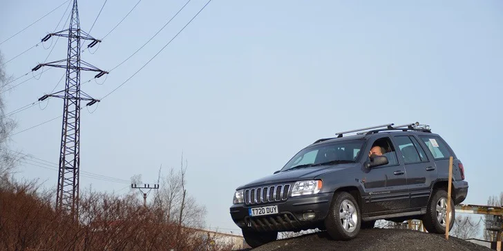 20 minut ve speciálu TATRA 813 8X8 TRUCK TRIAL nebo extrémní off road jízda Jeepem
