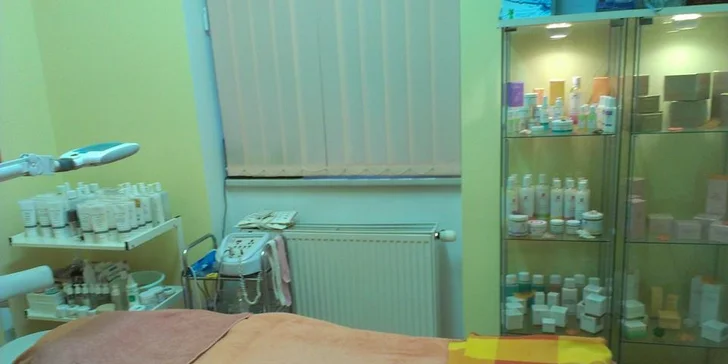 Ultrazvukové čištění pleti a relaxační masáž