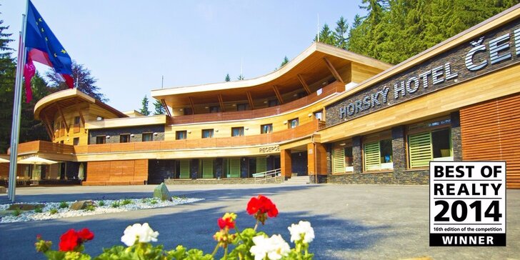 Luxusní léto s wellness a bohatou polopenzí v horském domě Hotelu Čeladenka****