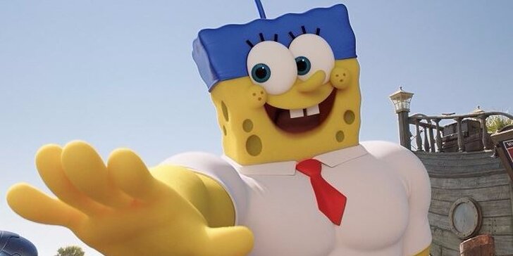 2 lístky na SpongeBob ve filmu: Houba na suchu 3D