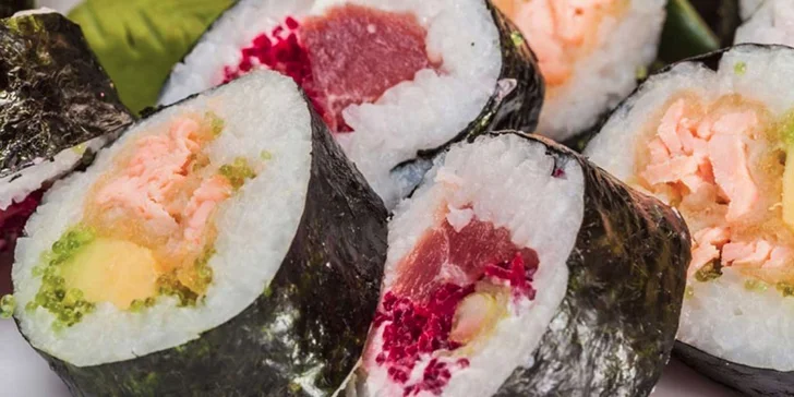 Degustační sushi menu - 28 ks i japonská zmrzlina