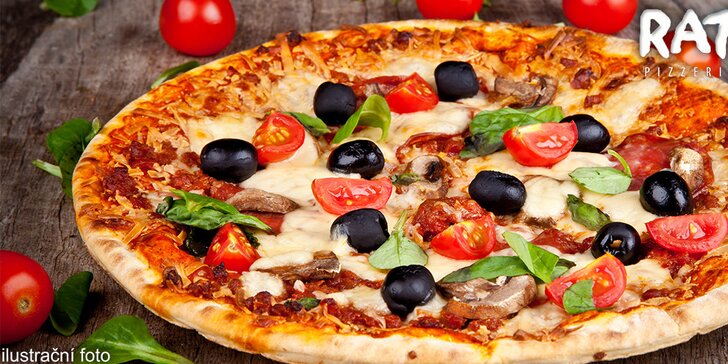 Itálie v centru Brna – dvě pizzy dle vašeho výběru