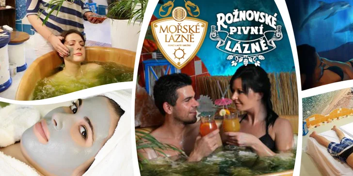 Mořská relaxace pro dva v Rožnovském pivovaru