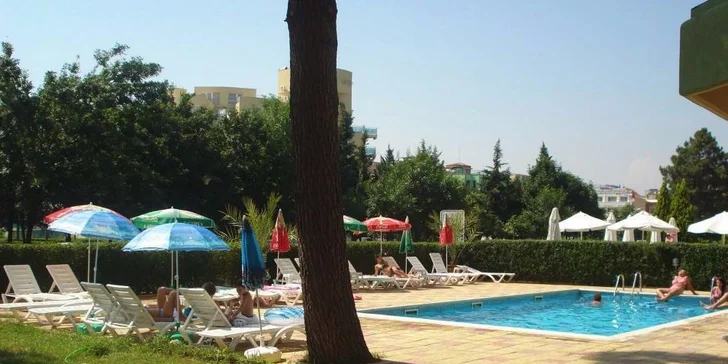 Týdenní pobyt pro 1 os. v Hotelu Nimfa Rusalka ** na Slunečné pobřeží