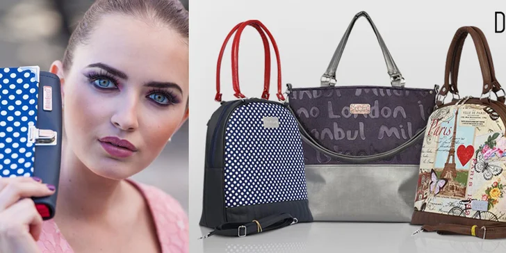 20% sleva na kabelky a doplňky Dara bags
