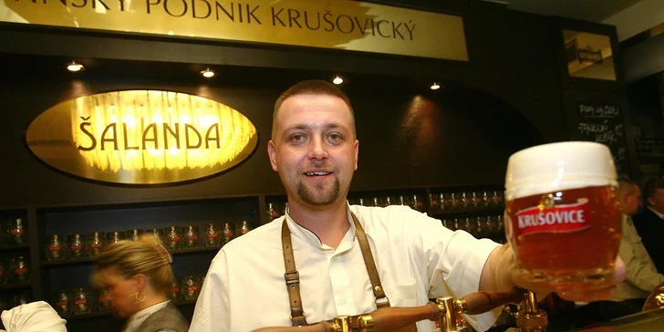 Mix grill restaurace Šalanda s degustací pivních speciálů